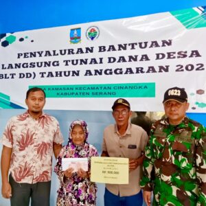 Pemerintah Desa Kamasan Salurkan BLT-DD Tahap 1 kepada 34 KPM